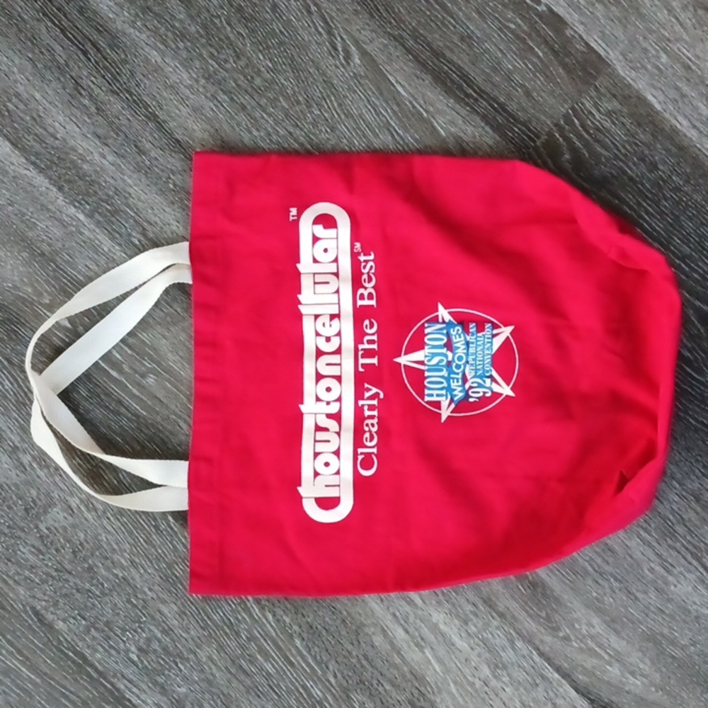 Houston Republican National Convention 1992 tote bag